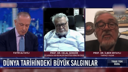 Prof. Celal Şengör canlı yayında uyudu!