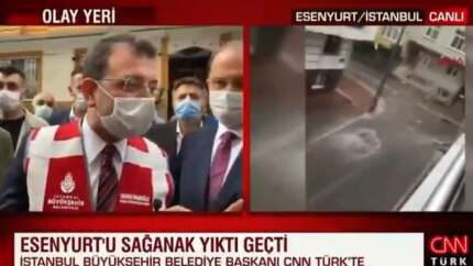 İmamoğlu'nun muhabire karşı tavrı büyük tepki çekti