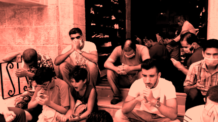 Patlama sonrası ilk cuma namazı