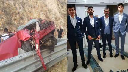 Ankara'da korkunç kaza! Otomobil bariyere çarptı... 3 kardeş hayatını kaybetti