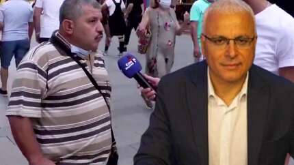 Bir meczubu sahneye atıp Erdoğan'a 'vatan haini' dediler!