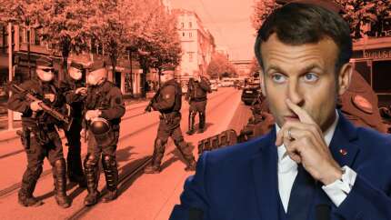 Macron'dan '2 kat asker' talimatı