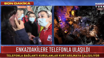 "Buse biz buradayız... Sakın korkma"