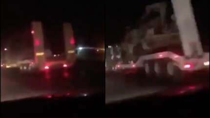 İran'dan Azerbaycan sınırına 'ağır' sevkiyat!