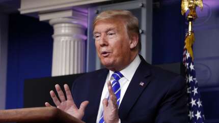 Trump: Önde götürüyordum, çok ilginç