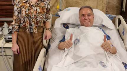 Muhittin Böcek'ten 105 gün sonra ilk görüntü
