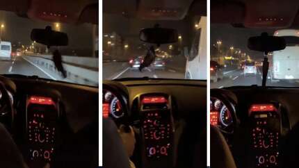Trafik magandası attığı makasları sosyal medyada paylaşınca yakalandı