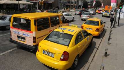 Taksi, minibüs ve dolmuş ücretlerine zam