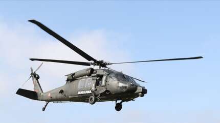 Askeri helikopter Sabiha Gökçen'de kaza yaptı