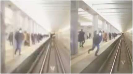 Metro istasyonunda ölüme böyle yürüdü