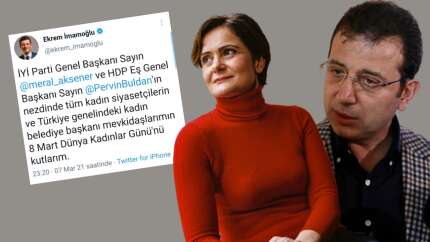 Ekrem İmamoğlu'nun mesajındaki isimler tepki çekti! Ya olmayanlar...