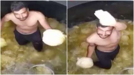Turşu tankında iğrenç görüntüler