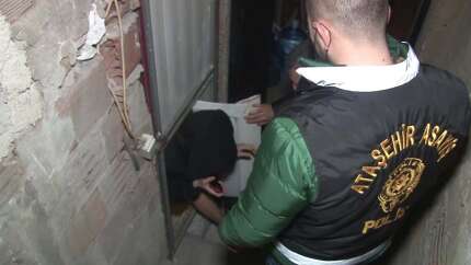 Kısıtlamada Ataşehir'deki eğlenceyi polis bastı