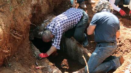 Muğla'da antik mezar ortaya çıktı