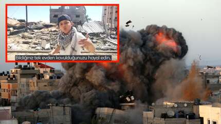13 yaşındaki Filistinli çocuk Gazze'de yaşananları şarkıyla anlattı