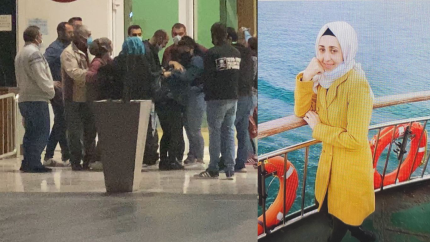 Çocuklarının gözü önünde bıçaklayarak öldürdü