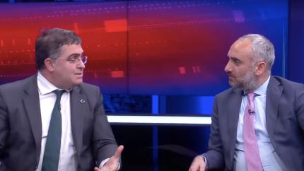 Halk TV'de İsmail Saymaz ile Ersan Şen arasında gergin anlar: Hırsımı sizden çıkarırım