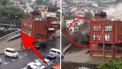 Japonya'da felaket: 19 kişiden haber alınamıyor! Ordu yardıma çağrıldı...