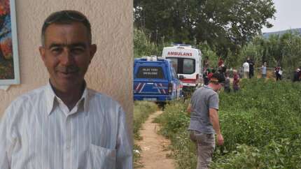 İzmir'de çiftçinin cansız bedeni tarlasında başından vurulmuş halde bulundu