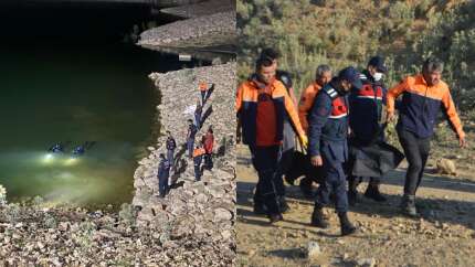 2 kardeşin cansız bedeni göletin dibinden çıkarıldı... Aile üyelerinin ağıtları yürekleri yaktı