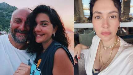 Çocuklarının fotoğraflarını izinsiz çekenlere Bergüzar Korel tepki gösterdi