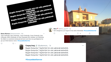 Alçaklık! Konya'daki katliamı provakasyona alet ettiler, siyasilerden tepki yağdı
