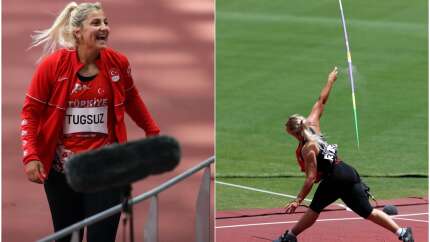 Milli ciritçi Eda Tuğsuz hayatının atışını Tokyo'da yaptı ve adını finale yazdırdı