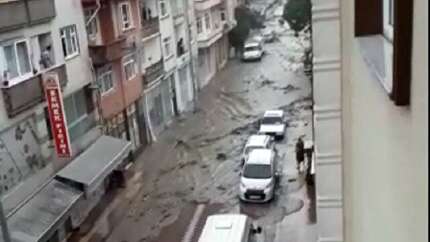 Bozkurt'ta yaşanan afetin ilk anlarından yeni görüntü ortaya çıktı!