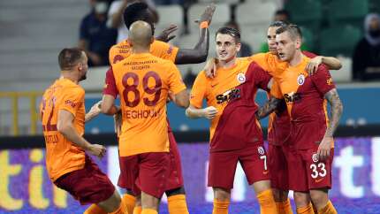 Galatasaray, Giresunspor deplasmanında 0-2 kazandı, Marcao'nun hareketi maça damga vurdu