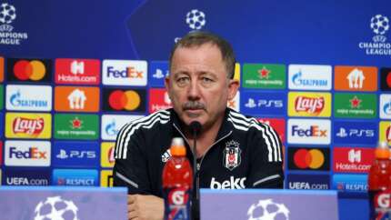 Sergen Yalçın: Şampiyonlar Ligi'ni kazanmak hayal ama Dortmund'u yenmek değil