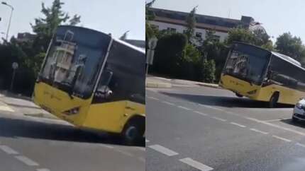 İETT'nin 3 tekerlekli otobüsü sosyal medyada gündem oldu