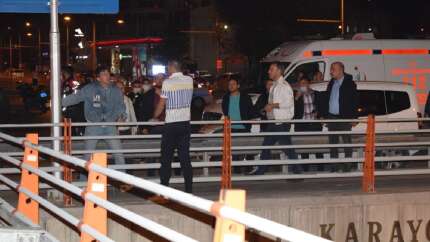 Polis merkezine gitmemek için intihara kalkıştı, biber gazı ile etkisiz hale getirildi