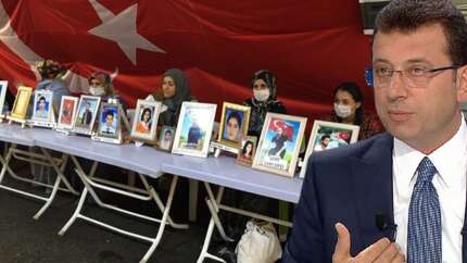 Evlat nöbetinden Diyarbakır'da HDP'lilerle buluşan İmamoğlu'na tepki!