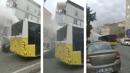 İstanbullular İETT'de Allah'a emanet! Bu görüntüler Üsküdar'da çekildi