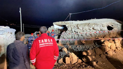 Erzurum depreminde 45 evde ağır hasar tespit edildi