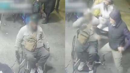 ABD'de tekerlekli sandalyedeki adamı 4 kişi yumruklayıp gasp etti