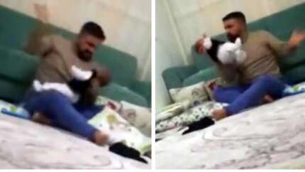 Böyle baba olmaz olsun! 3 aylık bebeğini öldüresiye dövdü! Valilik harekete geçti...