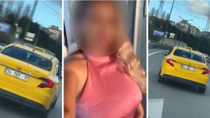 Taksiciden kadın sürücüye dakikalar boyunca taciz: En sonunda kameraya aldım!
