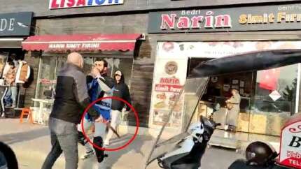 Şehrin göbeğinde testereli taksici dehşeti!