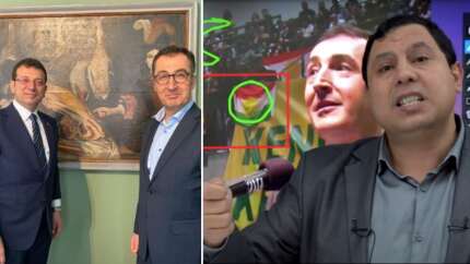 Mısırlı gazeteci, İmamoğlu ile görüşen Türkiye düşmanı Cem Özdemir'in skandal videosunu paylaştı!