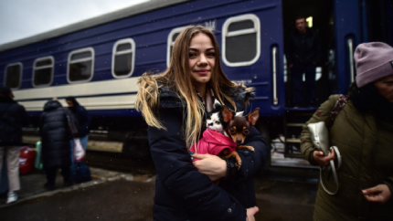 Türk vatandaşlarını taşıyan tahliye treni Çernihiv’e ulaştı!