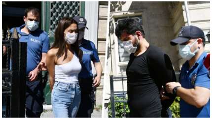 Ayşegül Çınar ile Furkan Çalıkoğlu'nun polisin silahını elinden almaya çalıştığı anlar ortaya çıktı