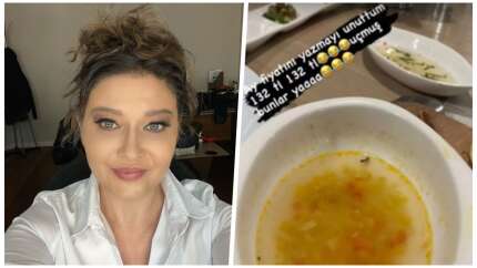Nurgül Yeşilçay, Bodrum'da içtiği bir kase çorbanın fiyatına isyan etti