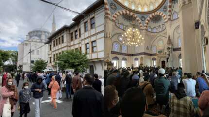Dünyada bayram namazı coşkusu: Tokyo Camii'nde bayram namazı birkaç kez kılındı!