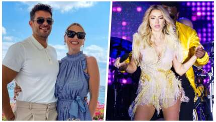 Hadise, Mehmet Dinçerler ile evlendiğini konserinde ilan etti