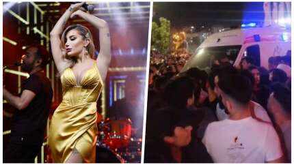 İrem Derici konserinde kavga çıktı, polis biber gazı kullandı