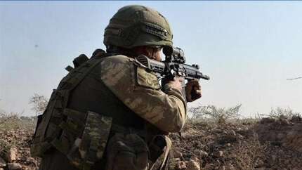 Suriye'nin kuzeyinde 9 PKK/YPG'li terörist öldürüldü