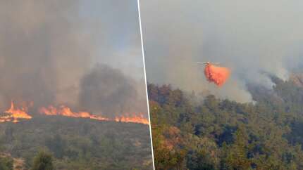 Marmaris'te alevler hızla ilerliyor: Meteoroloji'den kötü haber geldi! Çok zorlaştıracak...