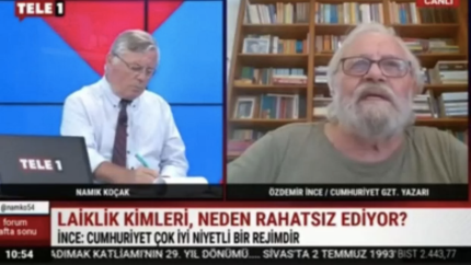 Ateizmi savunan Cumhuriyet gazetesi yazarı şimdi de ezanı eleştirdi