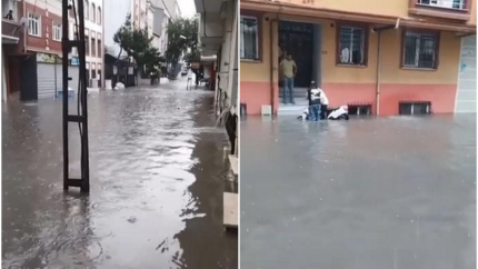 Yollar yine göle döndü! Vatandaşlar İBB'ye isyan bayrağını açtı